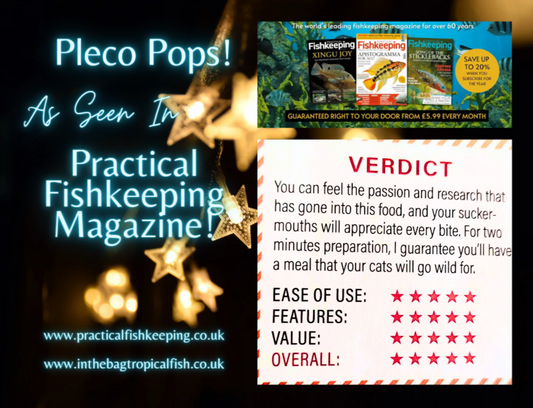 Pleco Pops! Powder Mix © Algae Grazer 35g