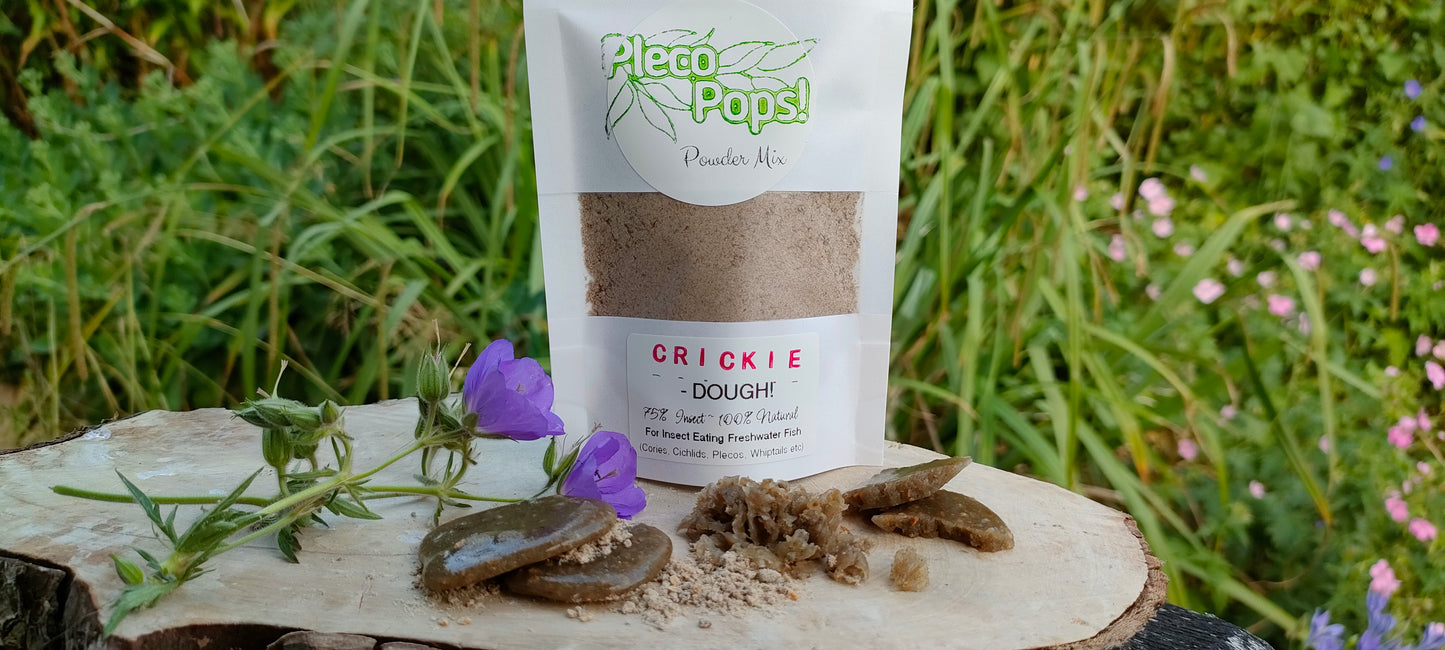 Pleco Pops! Powder Mix © Crickie-Dough